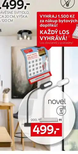 XXXLutz novel LED svítidlo nabídka