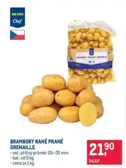 Makro BRAMBORY RANÉ PRANÉ GRENAILLE nabídka