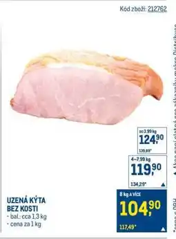 Makro Uzená kýta bez kosti nabídka
