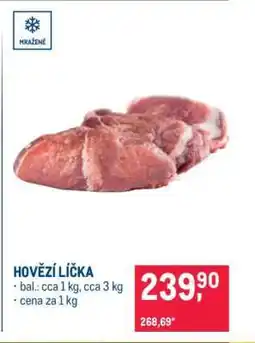 Makro Hovězí líčka nabídka