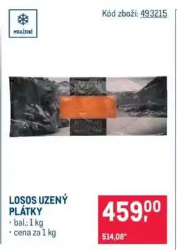 Makro Losos uzený plátky nabídka