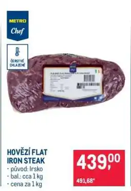Makro HOVĚZÍ FLAT IRON STEAK nabídka