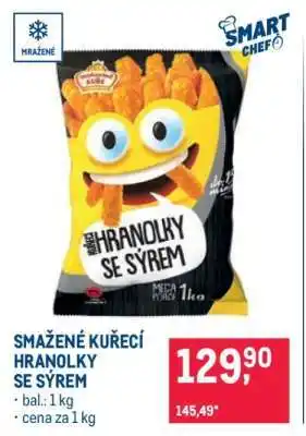SMAŽENÉ KUŘECÍ HRANOLKY SE SÝREM