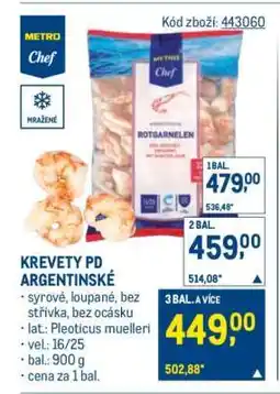 Makro KREVETY PD ARGENTINSKÉ nabídka