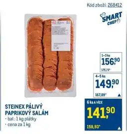 Makro STEINEX PÁLIVÝ PAPRIKOVÝ SALÁM nabídka