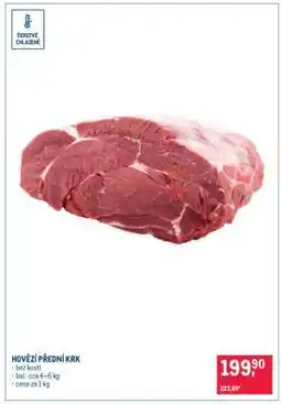 Makro Hovězí přední krk nabídka