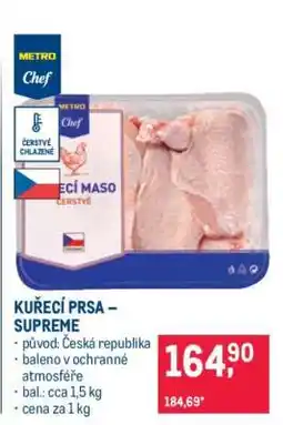 Makro Kuřecí prsa – supreme nabídka