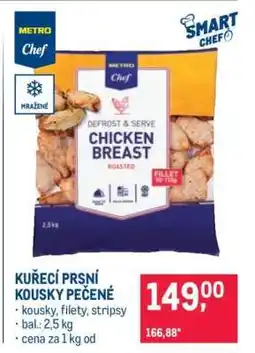 Makro KUŘECÍ PRSNÍ KOUSKY PEČENÉ nabídka