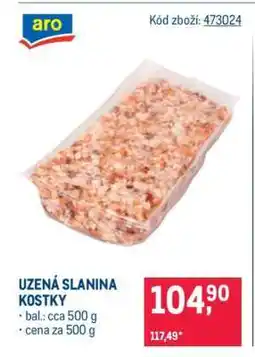 Makro UZENÁ SLANINA KOSTKY nabídka