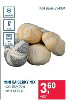 Makro MINI KAISERKY MIX nabídka
