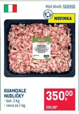 Makro GUANCIALE NUDLIČKY nabídka