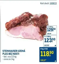 Makro STEINHAUSER UZENÁ PLEC BEZ KOSTI nabídka