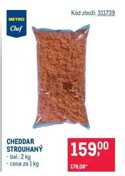 Makro Cheddar strouhaný nabídka