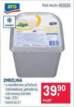 Makro Zmrzlina nabídka
