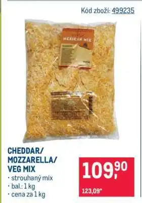 Makro CHEDDAR/ MOZZARELLA/ VEG MIX nabídka