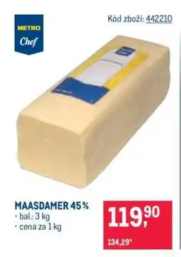 Makro Maasdamer 45 % nabídka