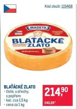 Makro Blaťácké zlato nabídka