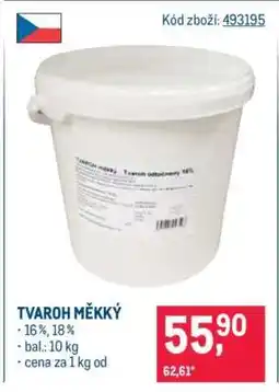 Makro Tvaroh měkký nabídka