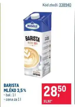 Makro BARISTA MLÉKO 3,5 % nabídka