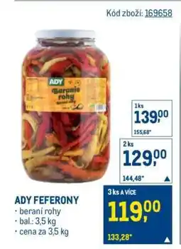 Makro ADY FEFERONY nabídka