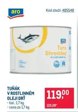 Makro TUŇÁK V ROSTLINNÉM OLEJI DRŤ nabídka