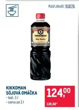 Makro Kikkoman sójová omáčka nabídka