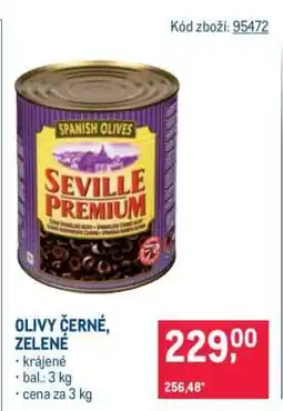 Makro Olivy černé, zelené nabídka