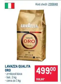 Makro Lavazza Qualita Oro nabídka
