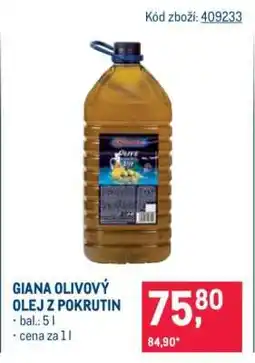 Makro Giana Olivový olej z pokrutin nabídka