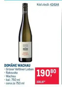 Makro Domäne Wachau nabídka