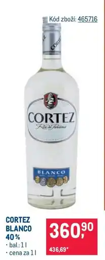 Makro Cortez blanco 40 % nabídka