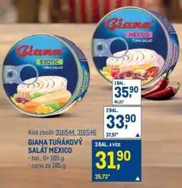 Makro GIANA TUŇÁKOVÝ SALÁT MEXICO nabídka