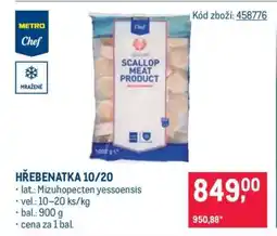 Makro HŘEBENATKA 10/20 nabídka