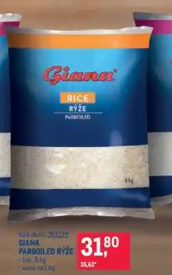 Makro GIANA PARBOILED RÝŽE nabídka