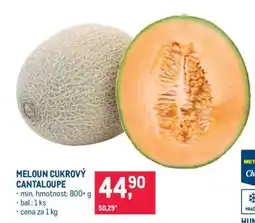 Makro Meloun cukrový Cantaloupe nabídka