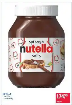 Makro Nutella nabídka