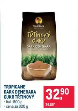 Makro TROPICANE DARK DEMERARA CUKR TŘTINOVÝ nabídka