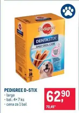 Makro PEDIGREE D-STIX nabídka