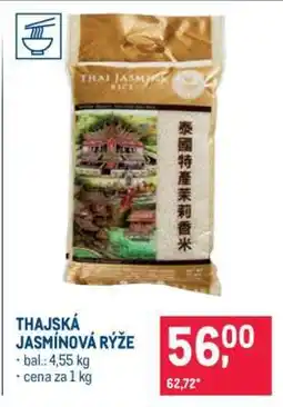Makro THAJSKÁ JASMÍNOVÁ RÝŽE nabídka