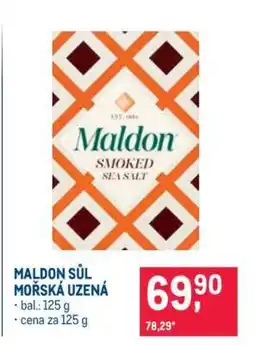 Makro MALDON SŮL MOŘSKÁ UZENÁ nabídka
