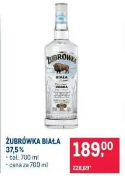 Makro ŻUBRÓWKA BIAŁA 37,5 % nabídka