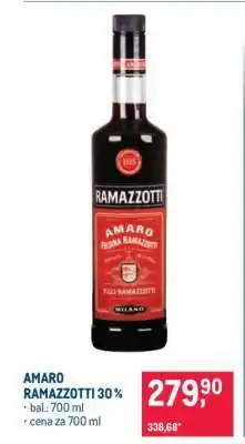 Makro AMARO RAMAZZOTTI 30 % nabídka