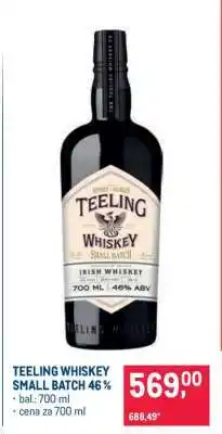 Makro TEELING WHISKEY SMALL BATCH 46 % nabídka