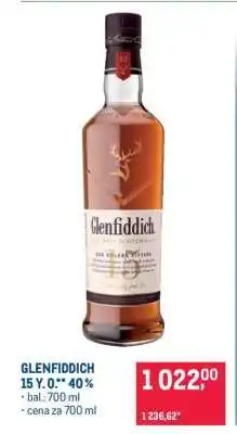 Makro GLENFIDDICH 15 Y. 0,** 40 % nabídka
