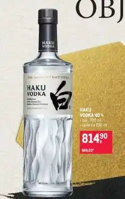 Makro HAKU VODKA 40 % nabídka