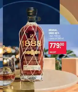 Makro Brugal 1888 40 % nabídka