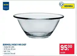 Makro BORMIOLI MISKY MR CHEF nabídka