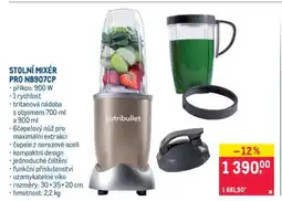Makro STOLNÍ MIXÉR PRO NB907CP nabídka