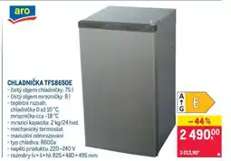 Makro CHLADNIČKA TFS8650E nabídka