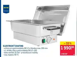 Makro ELEKTRICKÝ CHAFING nabídka
